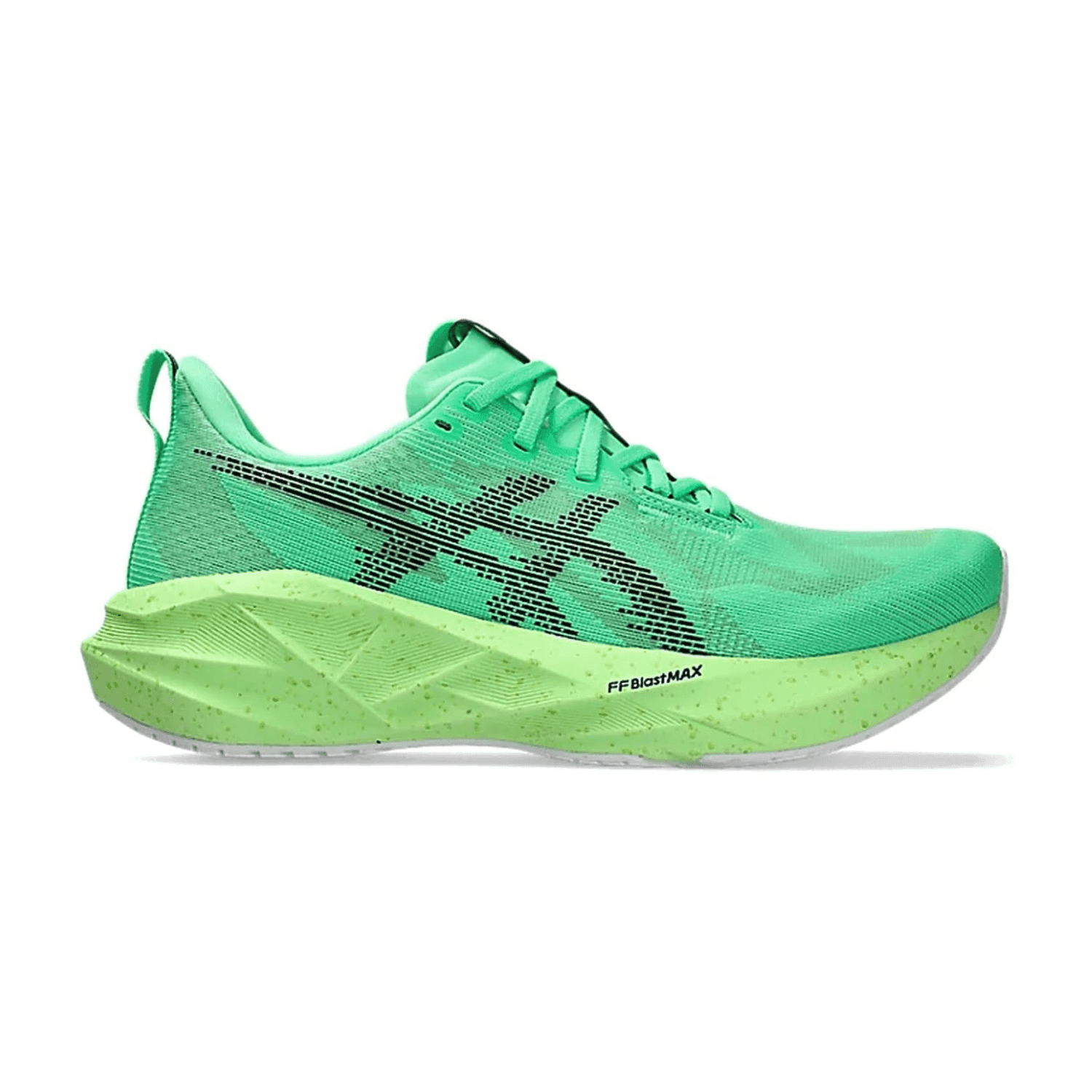 asics Novablast 5 für Herren, grün, Größe 43 ½ EU / 9,5 UK