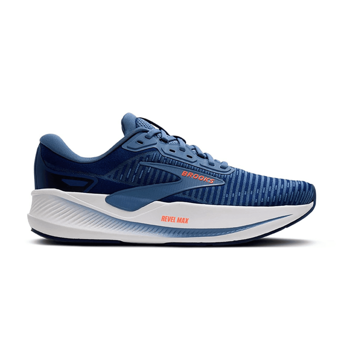 Brooks Revel Max für Herren, blau, Größe 45 ½ EU / 10,5 UK