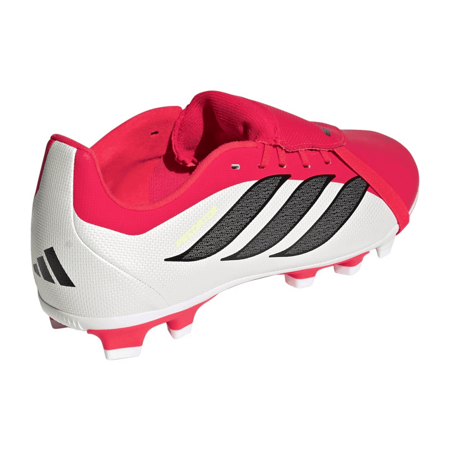 adidas Predator Club Fold-Over Tongue FG/MG Fußballschuhe Kinder KI8894 - lucid red/core black/cloud white 36 2/3 für Kinder, Größe 32 EU