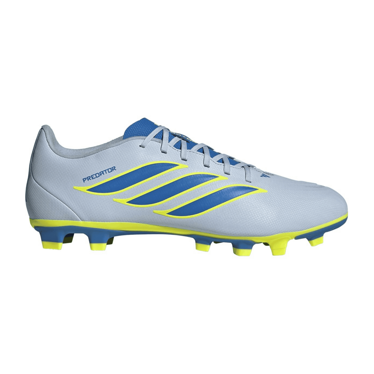 adidas Performance adidas Predator Club FG/MG Fußballschuhe JS0348 - crystal sky/ray blue/team solar yellow 2 47 1/3 für Herren, Größe 44 ⅔ EU