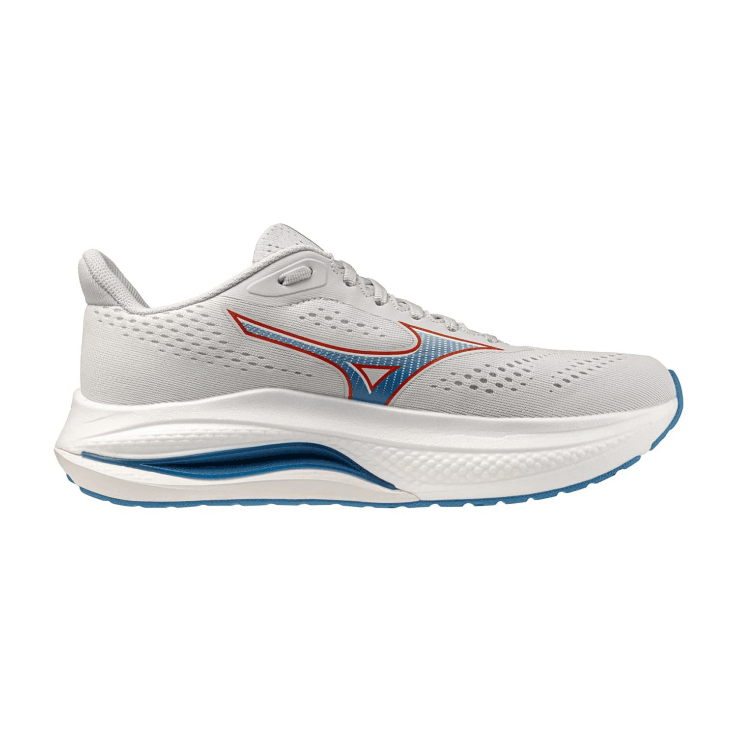 Mizuno WAVE INSPIRE 22 für Herren, weiß, Größe 46 ½ EU