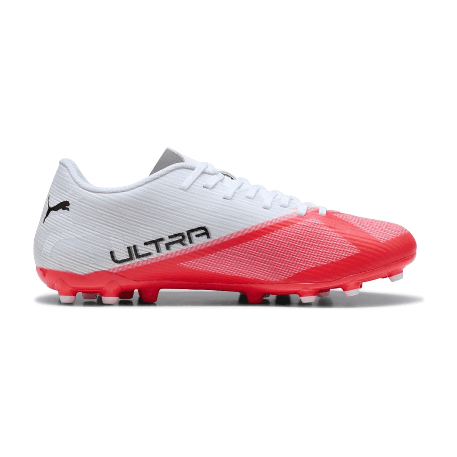 Puma Ultra 7 Play MG Fußballschuhe 01 - ultra red/puma black/puma white 40 für Herren, rot, Größe 42 EU