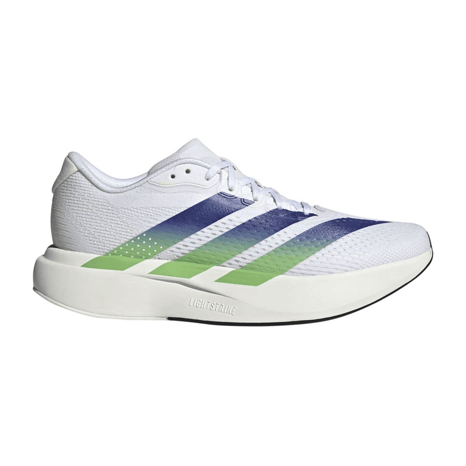 adidas Performance adidas Adizero Pacer Laufschuhe Herren KZ6844 - khaki three/night indigo/core white 41 1/3 für Herren, weiß, Größe 42 EU