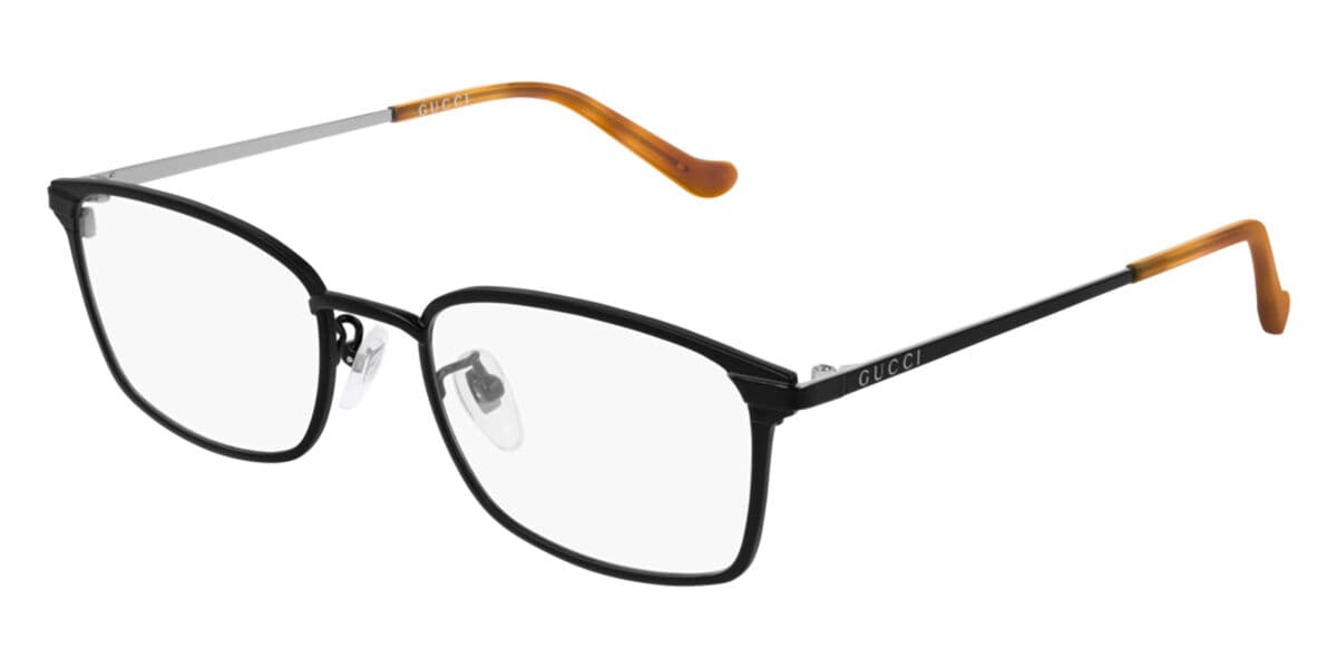 Gucci GG0579OK Asian Fit 001 Schwarze Herren Brillen