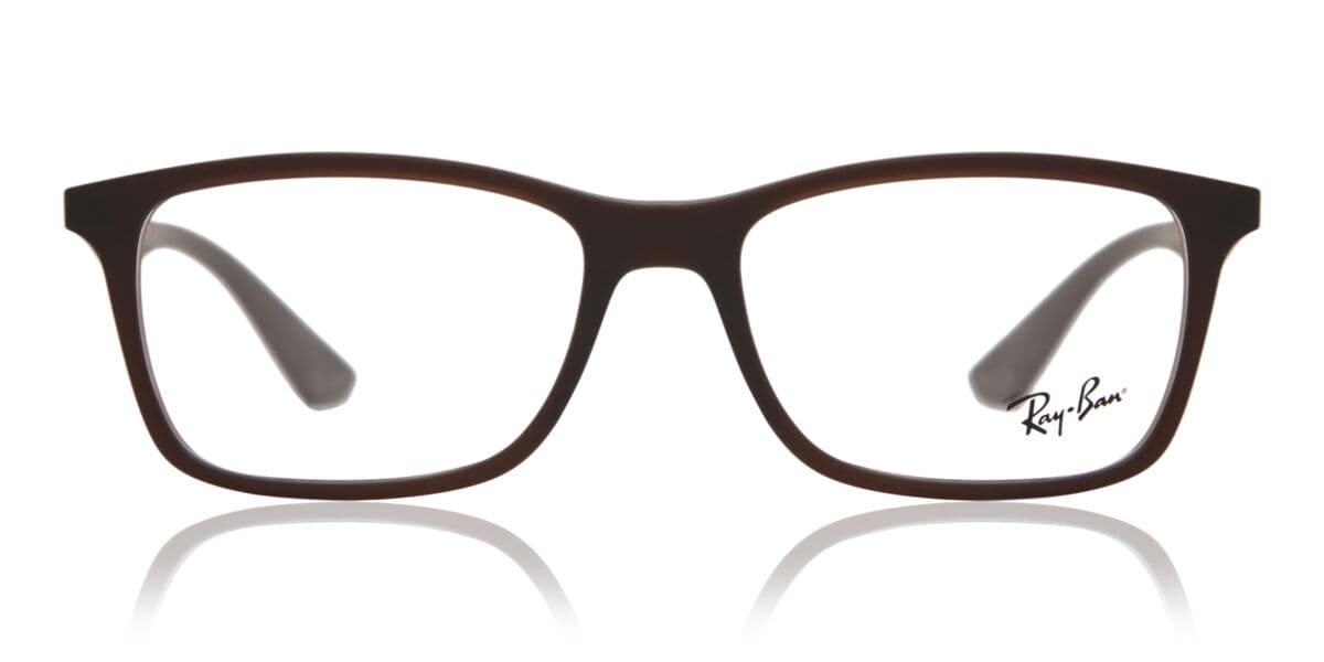 Ray-Ban RX7047 Active Lifestyle 5451 Braune Herren Brillen