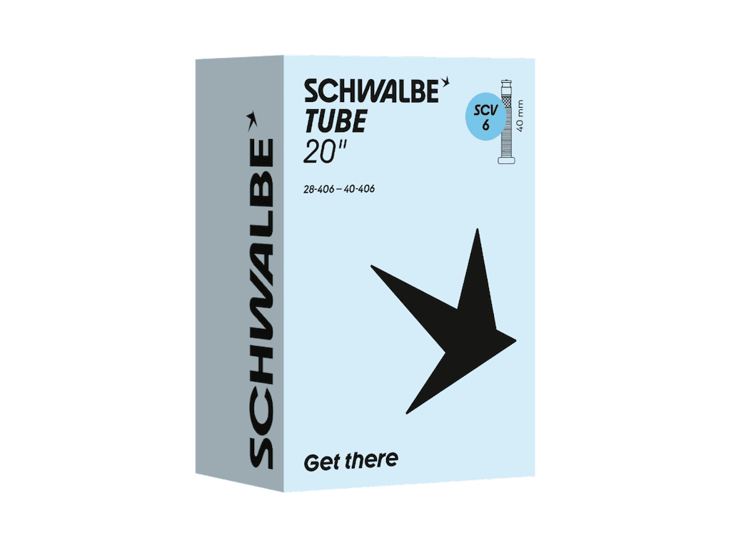 Schwalbe tube 20" (28/40-406) SCV Clik valve SCV6