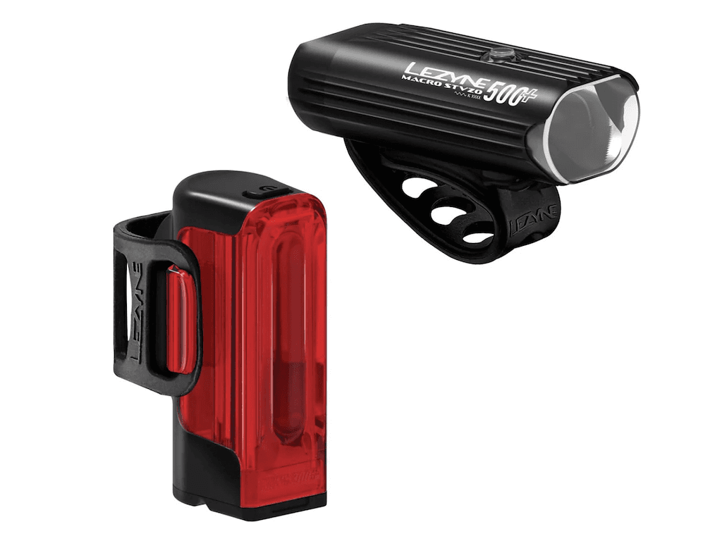 Lezyne LED Pair Micro Drive 500+/ Strip Drive+ STVZO light set 500/40 Lumens
