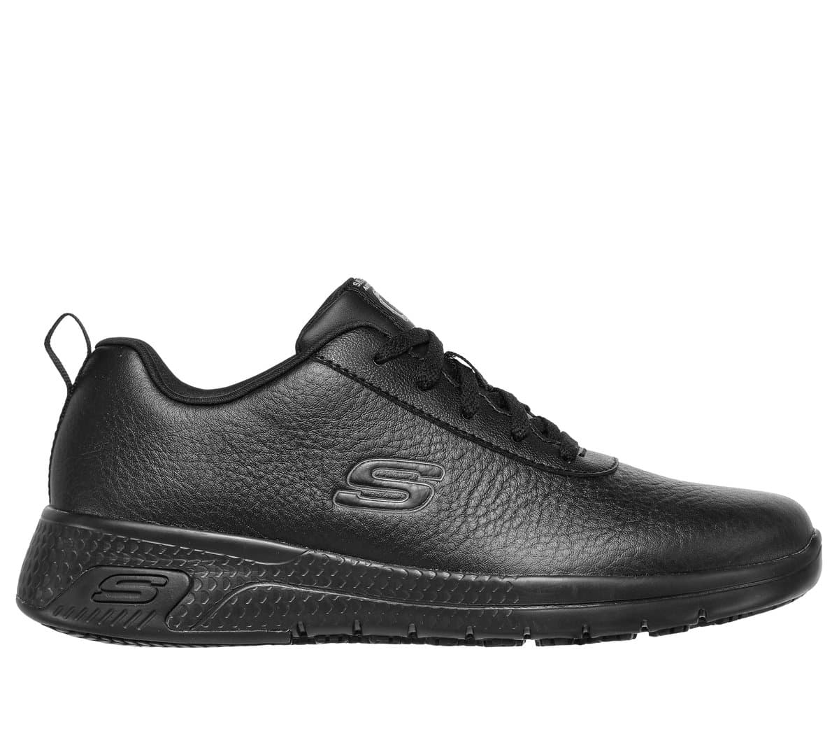 Skechers Damen Work Relaxed Fit: Marsing - Gmina SR Sneaker in Schwarz, Größe 35
