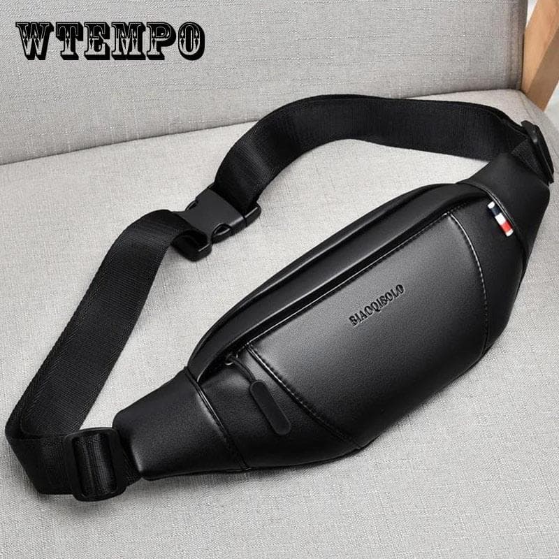 Echte männer Brust Tasche Mode Multifunktionale Taille Tasche Casual Sport männer Messenger Tasche