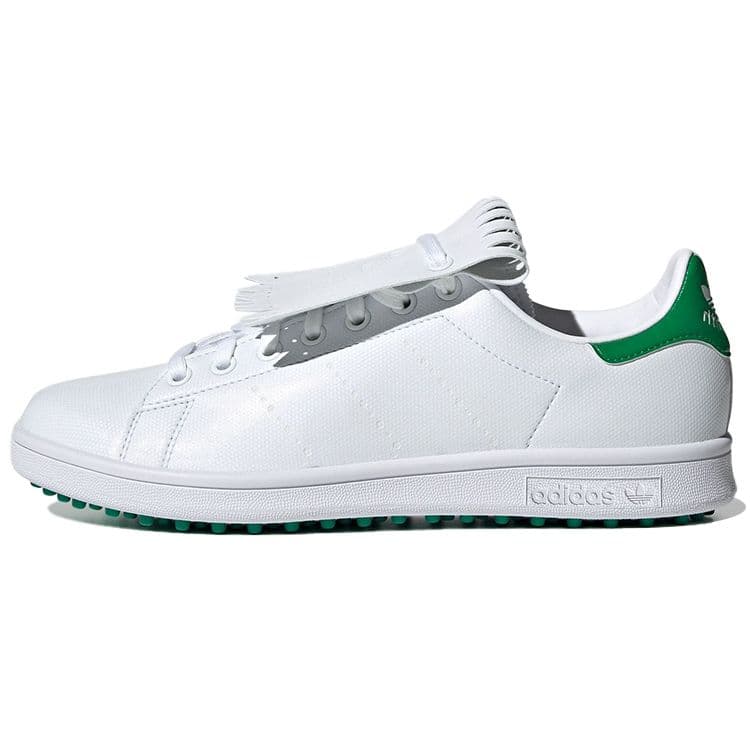 Adidas Stan Smith Primegreen Spikeless Weiß Grün Unisex Sneaker Cloud-White Q46252 cm