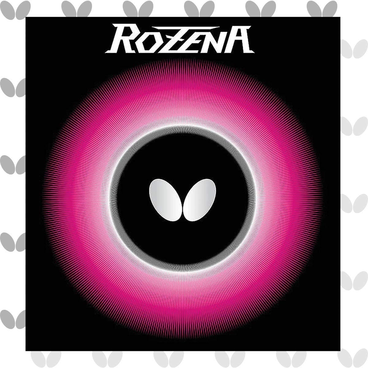 Butterfly Tischtennisbelag Rozena 06020 Rot Medium
