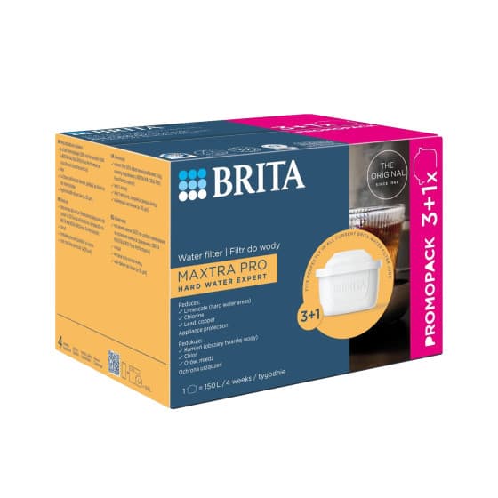 BRITA Maxtra Pro Hard Water Expert Wasserfilter, 4 (3+1) Stk.
