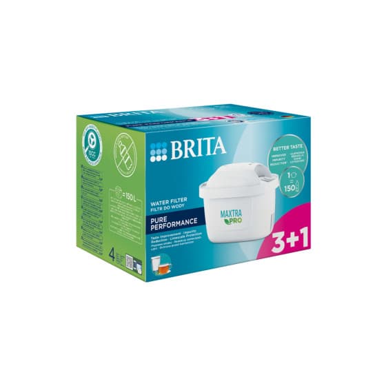 BRITA Maxtra PRO Pure Performance Wasserfilter, 4 (3+1) Stk.