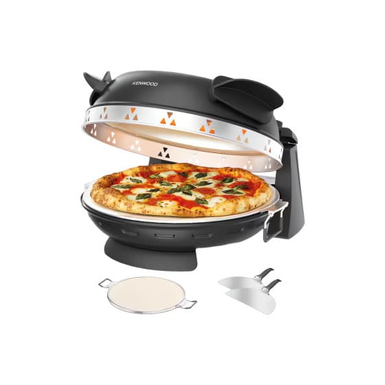 Kenwood My Pizzeria KP010.000BK Pizzaofen, bis 400°C, 1500W – Schwarz