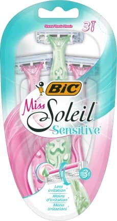 BIC Sensitive Rasierer Miss Soleil, 3 Stück