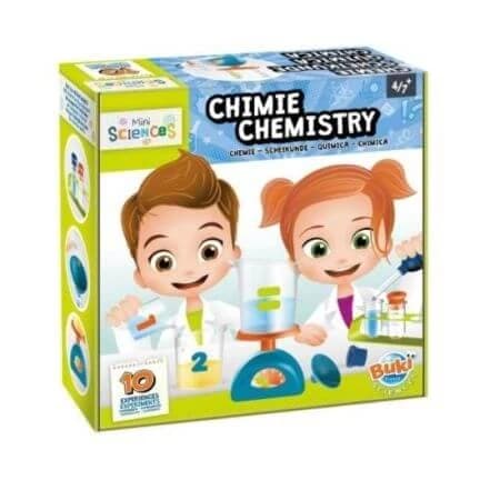 Mini Wissenschaft Chemie 10 Experimente, +4 Jahre, Buki