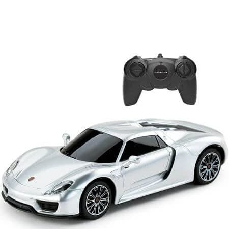 Porsche 918 Spyder ferngesteuertes Auto, Maßstab 1 zu 24, Silber, Rastar