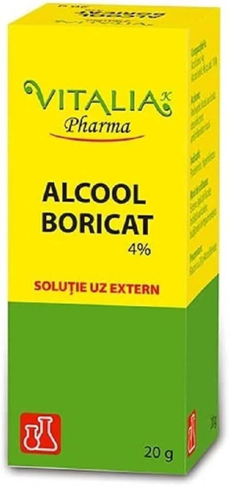 Boric acid solution 4 %, 20 g, Vitalia