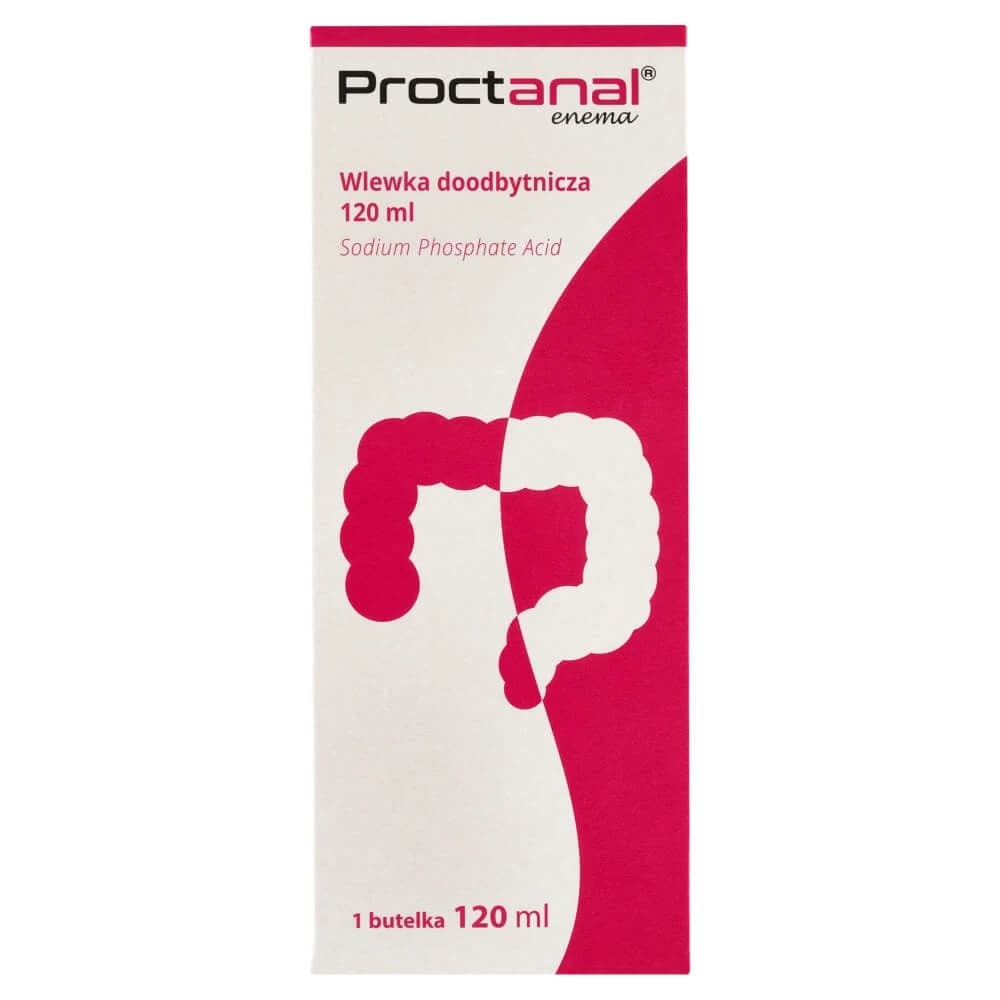 Proctanal Enema, rektaler Einlauf, 120 ml