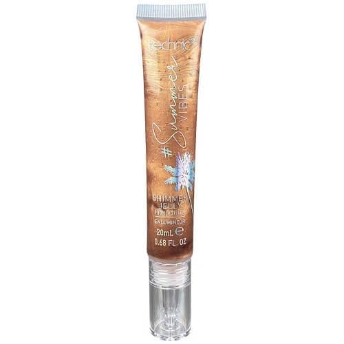 Illuminator, Technic, Summer Vibes, Schimmernder Gelee-Highlighter, Bronzed Beauty, 20 ml