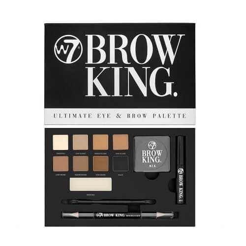 Augenbrauen-Kit, W7, Brow King Ultimate