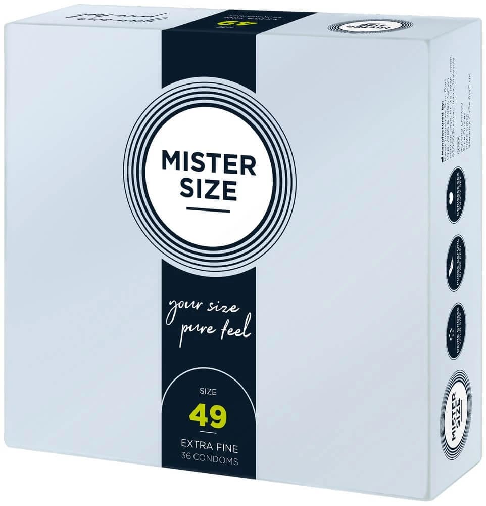 Mister Size, 49 mm Kondome, 36 Stück