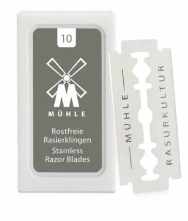Muhle, Yletten für traditionelle Rasierapparate, 10 Stück