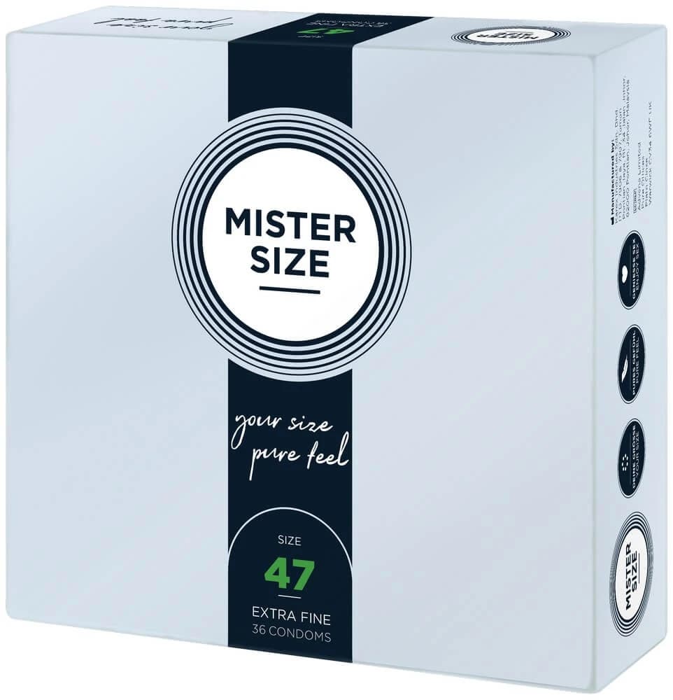 Mister Size, 47 mm Kondome, 36 Stück