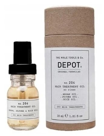 Depot Nr. 204 Haarkur-Wachsöl, 30ml