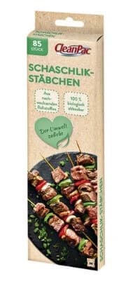 CleanPac, Bambus-Schaschlikspieße, 85 Stück