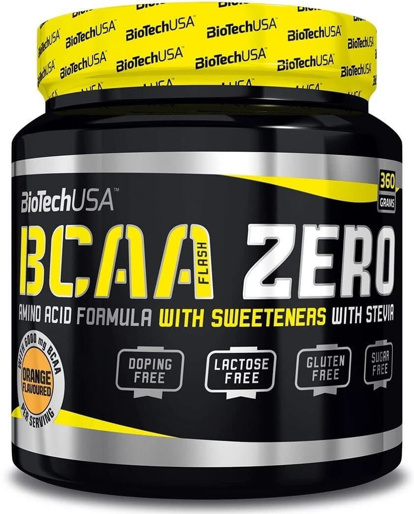BCAA Zero Orange, 360 g, Biotech USA
