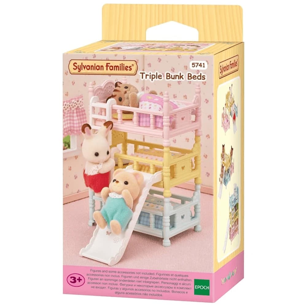 Dreifache Etagenbetten Sylvanian Families, +3 Jahre, Epoche