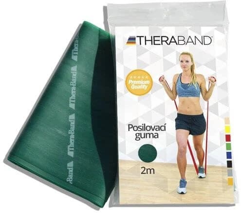 Theraband Verstärkungsgummi 2m grün (dick)
