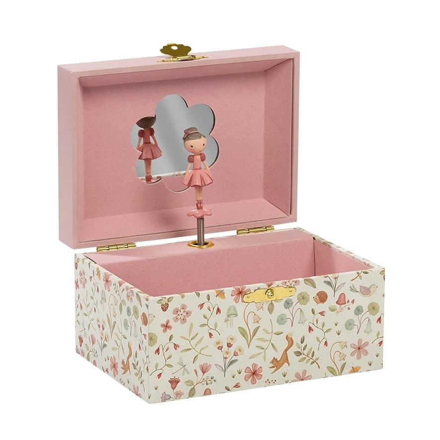 Spieluhr für Schmuck, ab 3 Jahren, Rosa, Little Dutch