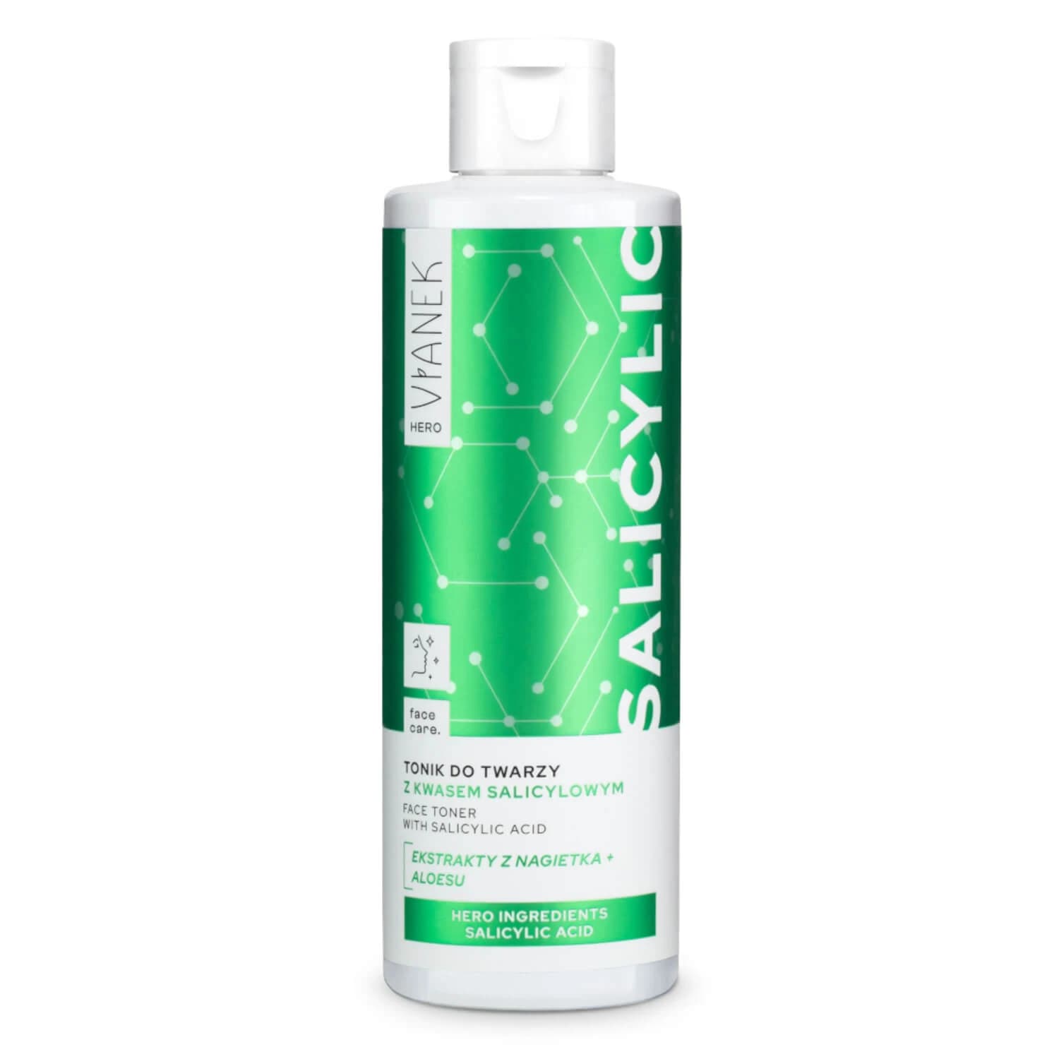 Vianek Hero Salicylic, Gesichtswasser mit Salicylsäure, 200 ml