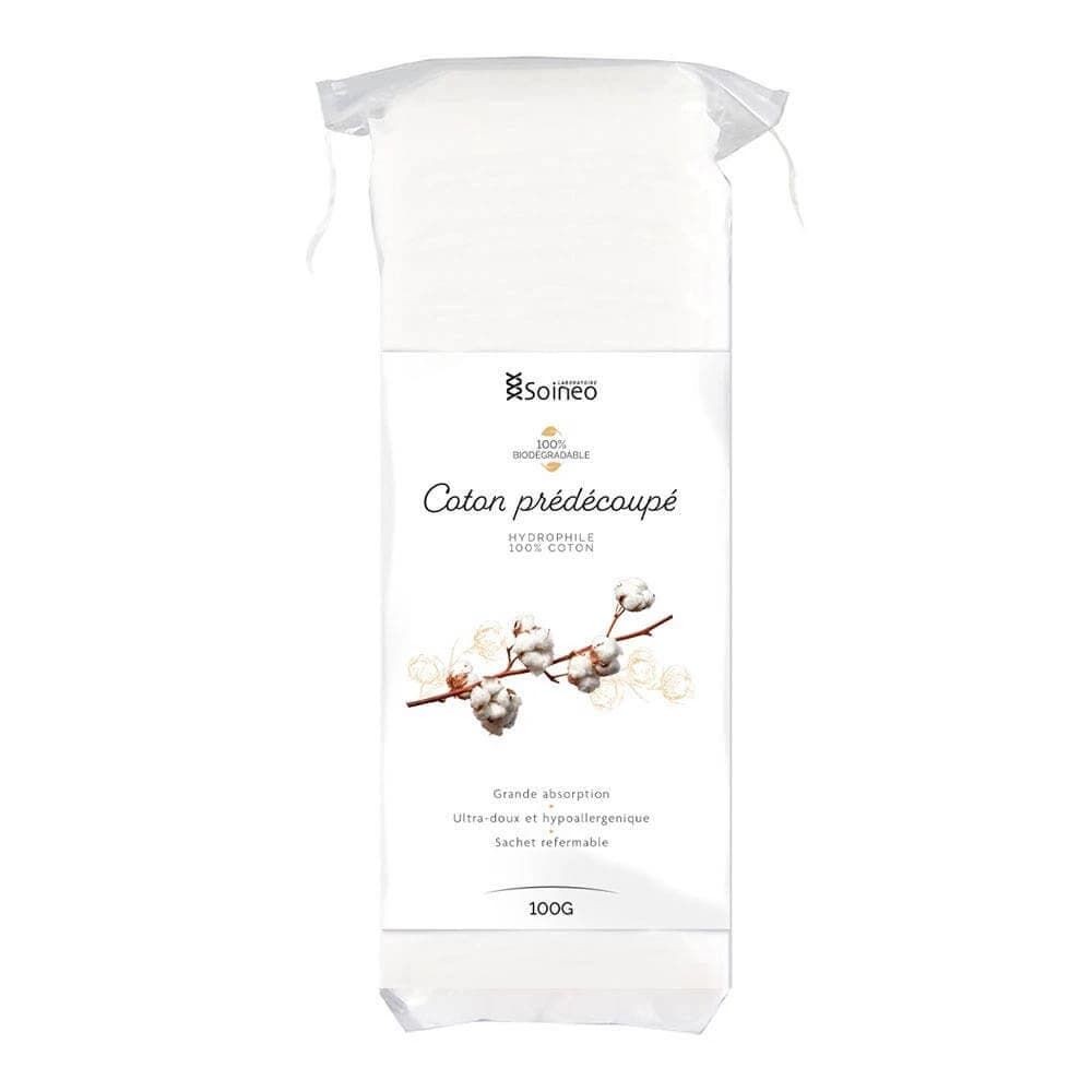Soineo Hydrophil vorgeschnittene Baumwolle 100g