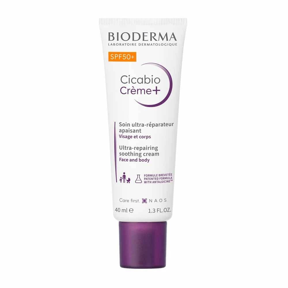 Bioderma Cicabio Beruhigende Reparaturbehandlung für geschwächte, der Sonne ausgesetzte Haut 40ml