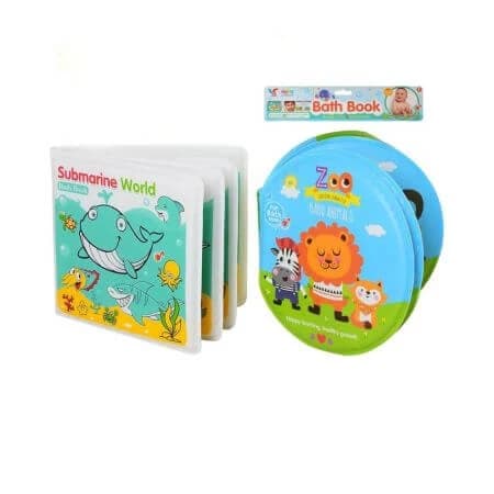 2er Set Badekarten Tiere, 3 Monate+, Acsmart