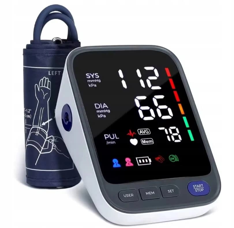 Oromed ORO-N15 PROFESSIONAL Polnischsprachiges elektronisches Oberarm-Blutdruckmessgerät
