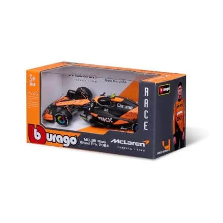 Lando Norris Formel 1 Modell, 3 Jahre+, 2024, Bburago