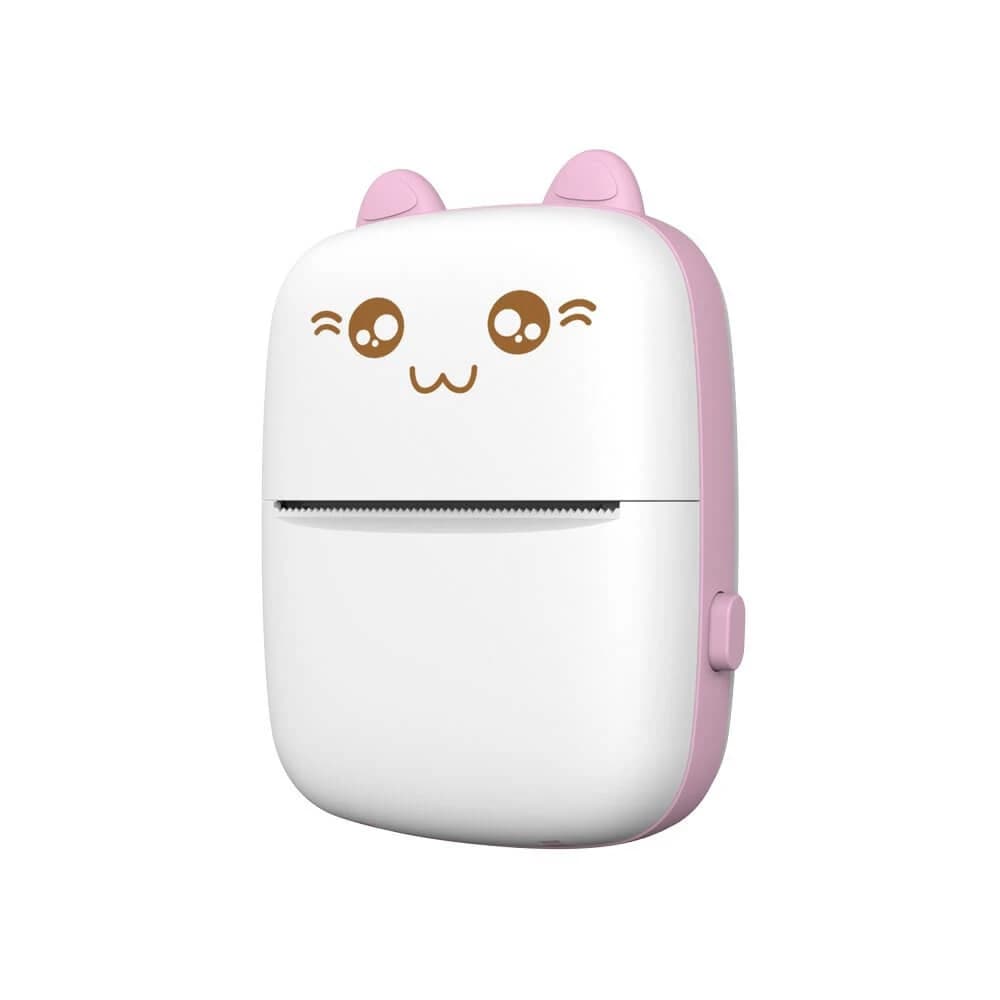 Mini-Katzen-Thermodrucker HURC9 - rosa