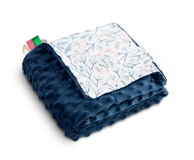 Decke- Marineblau Viburnum 100X80