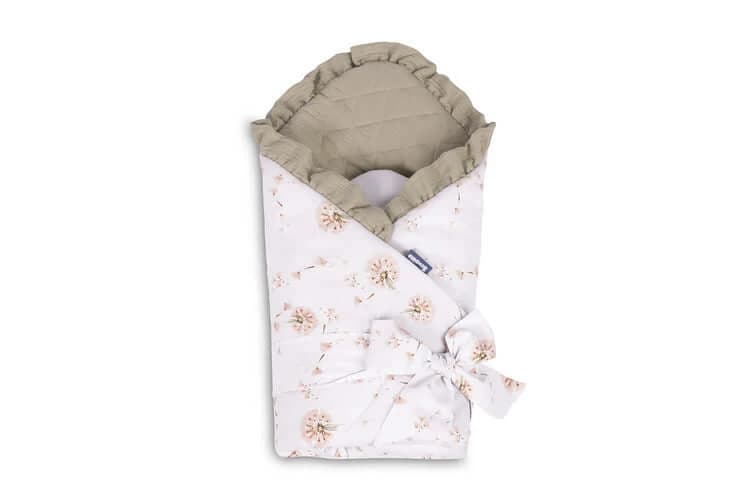Windel für Entlastung Muslin Beige Löwenzahn 75X75 Sensillo