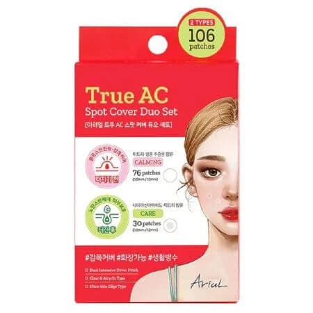 True AC True AC Spot Cover Duo-Körbe, 106 Stück, Ariul