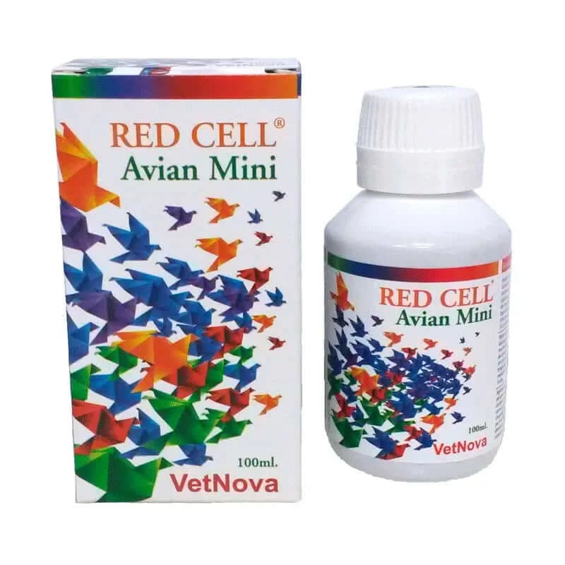 Vetnova Red Cell Avian Mini, 100 ml mit Tropfstopfen