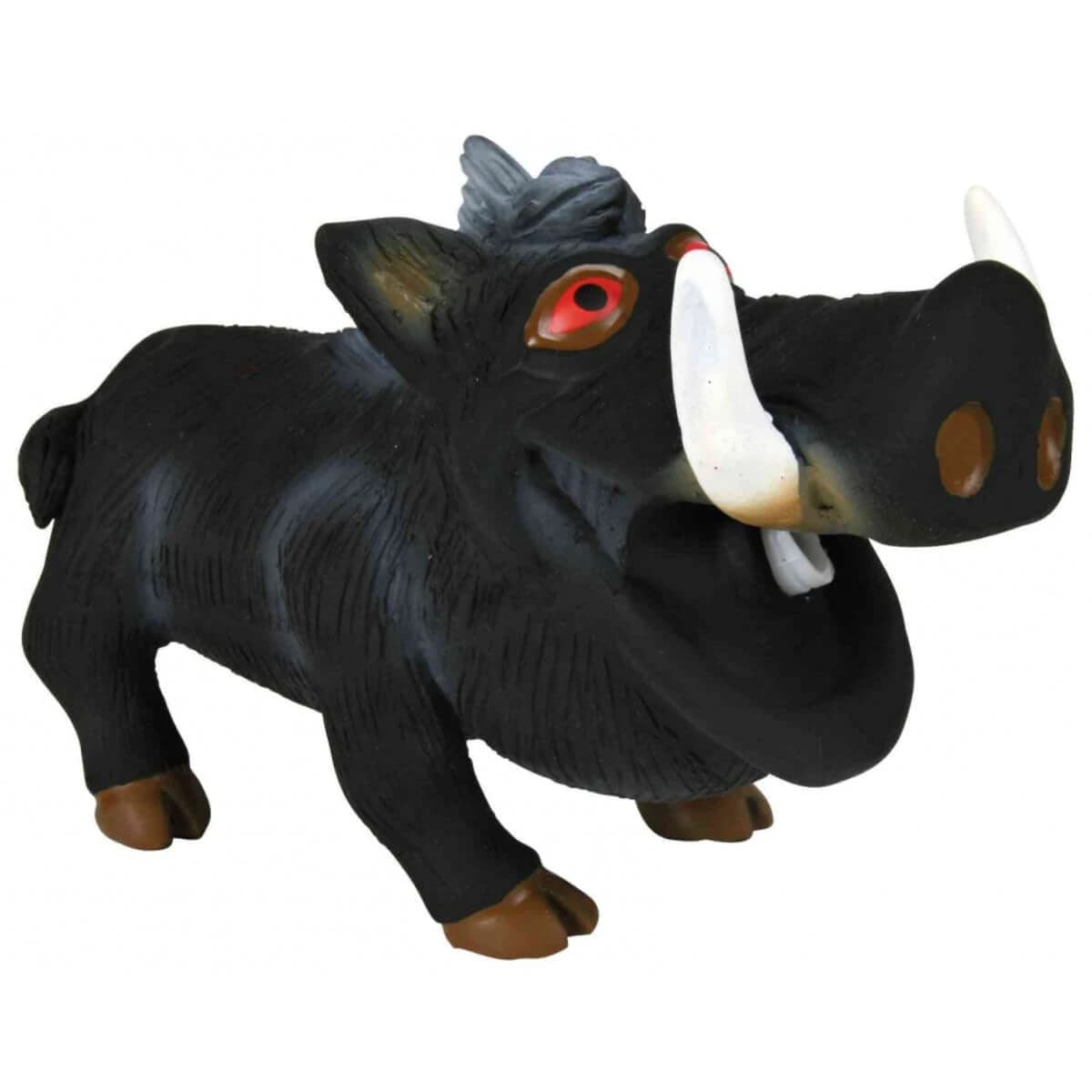 Trixie, Wildschweinspielzeug für Hunde, mit Originalton, Latex, 18cm, multicolor