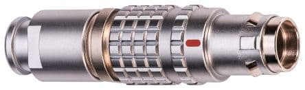 LEMO 306 12 mm Standard Rundsteckverbinder Stecker 6-polig Stecker 7A Kabel IP68
