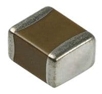 Murata, GRM, Oberfläche Keramik-Vielschichtkondensator C0G, 100 pF ±5 % / 25V dc, Gehäuse 0201