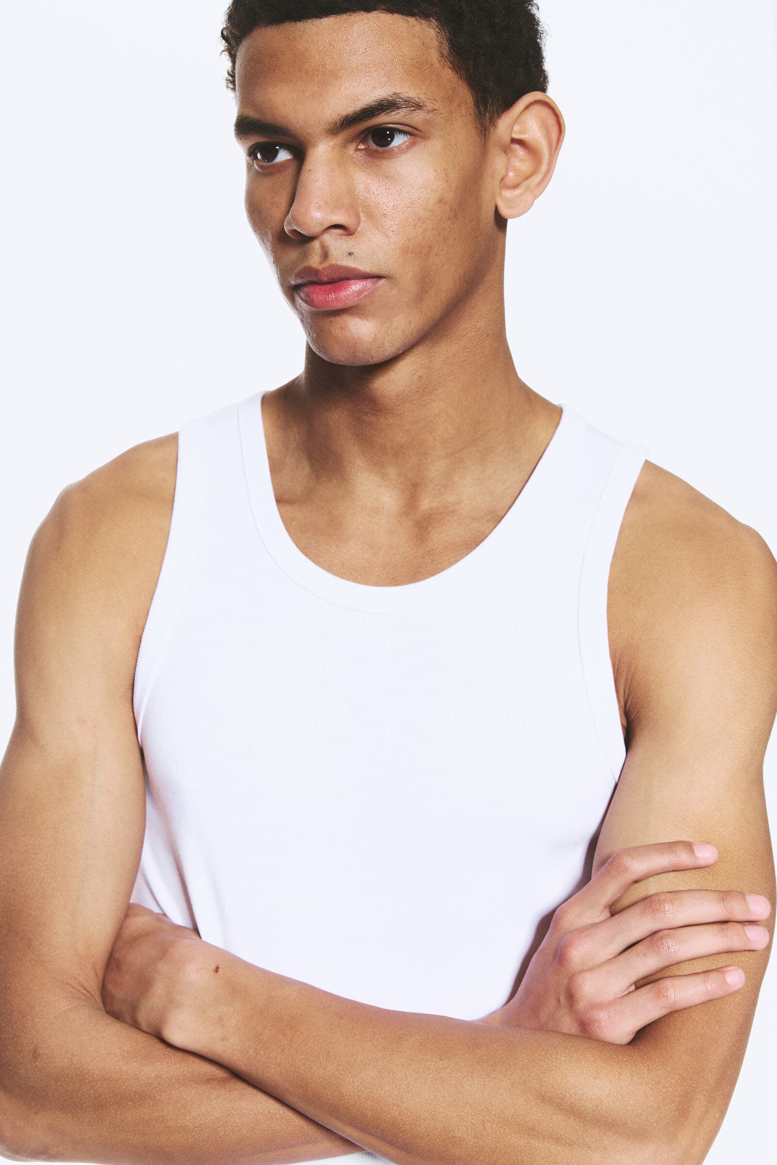 3er-Pack klassischer Tanktops