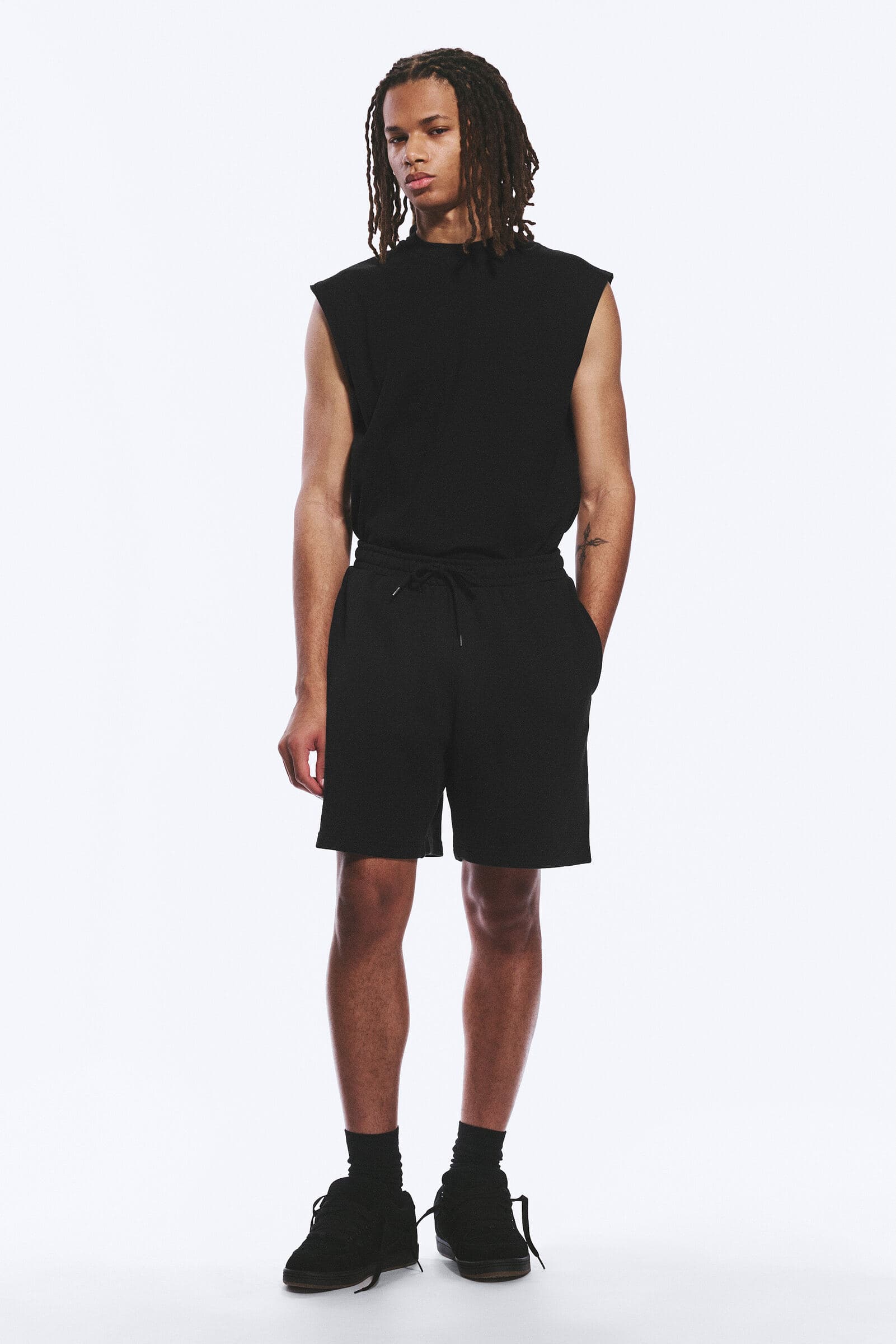 Relaxte Frottee-Shorts